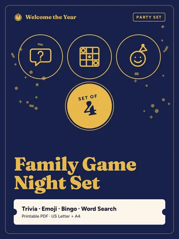 Family Game Night Set cover
