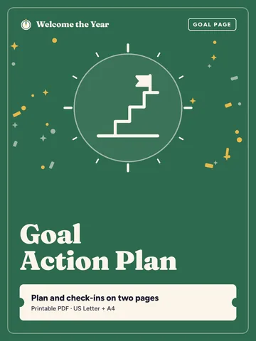 Goal Action Plan cover