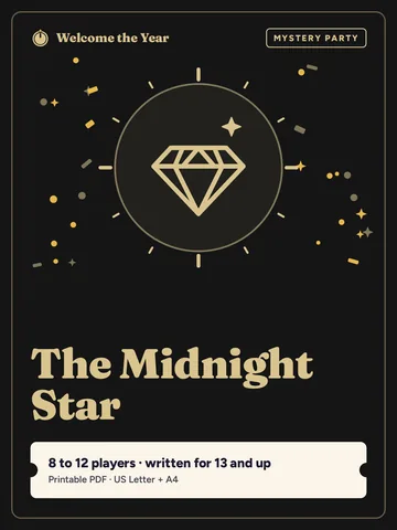 The Midnight Star: A New Year's Eve Gala Mystery Party cover