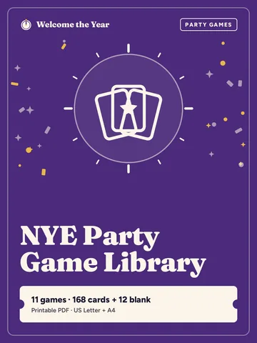 NYE Party Game Library cover
